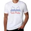 Twin Peaks Black Lodge Retro Blue Mountains Logo Tshirt Soft Basic Cotton Short Sleeve Tee
