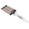5 Barrel Curling Iron Temperature Adjustable Hair Waver Crimper with LCD 110‑240VEU Plug