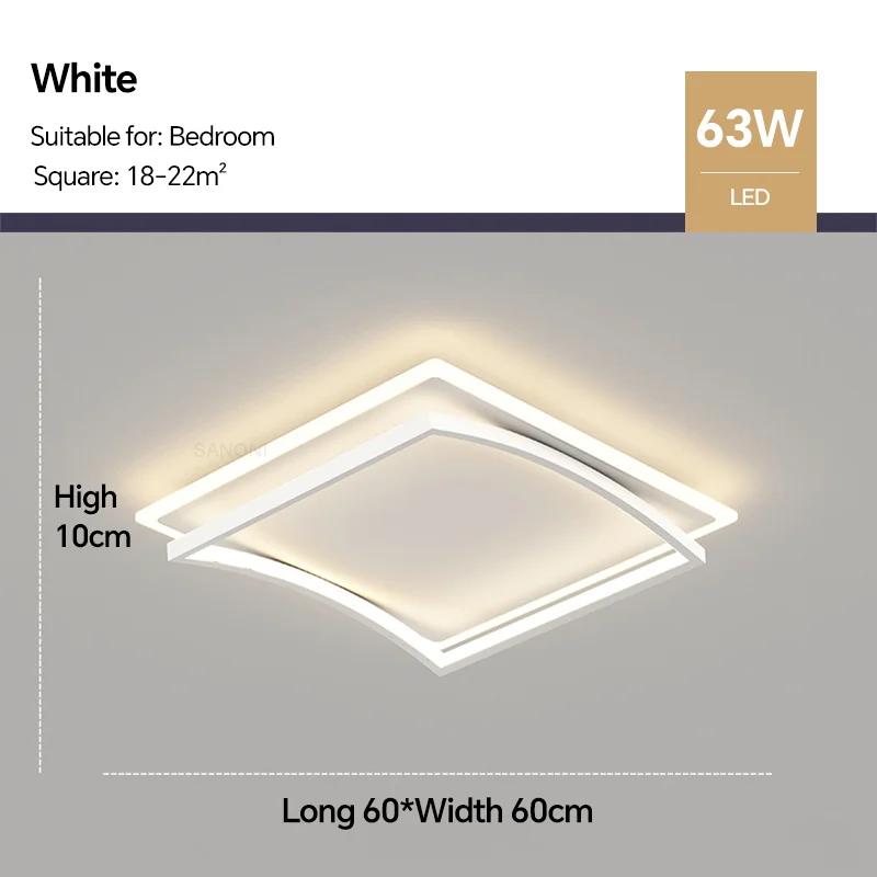 Modern LED Ceiling Lamp For Bedroom Living Dining Room Study Kitchen Ceiling Chandelier Indoor Home Decor Light Fixture Luster