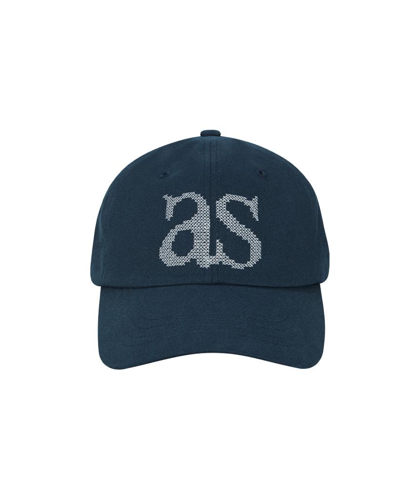 Aejeuon Piece Stitch Ball Cap/Navy