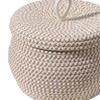 Cotton Rope Storage Basket Egg Basket Toilet Paper Basket Knitted Bin Living