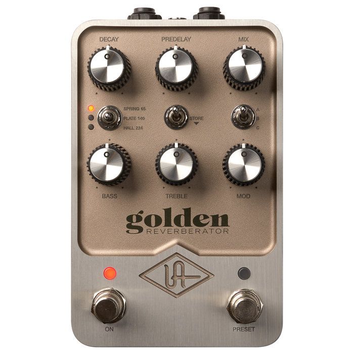 Universal Audio UAFX Golden Reverberator Effets Guitare Electrique