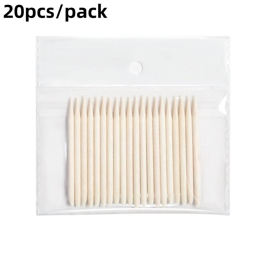 

20 шт./100 шт. Деревянные палочки для нейл-арта, Деревянные палочки для удаления типсов, Маленькие деревянные палочки, Деревянные палочки для доттинга, Деревянные палочки для удаления кутикулы