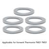 5 Pezzi Anelli Protettivi in Silicone per Frullatore Accessorio Mixer Pezzi di Ricambio per Vorwerk Thermomix TM21 TM31