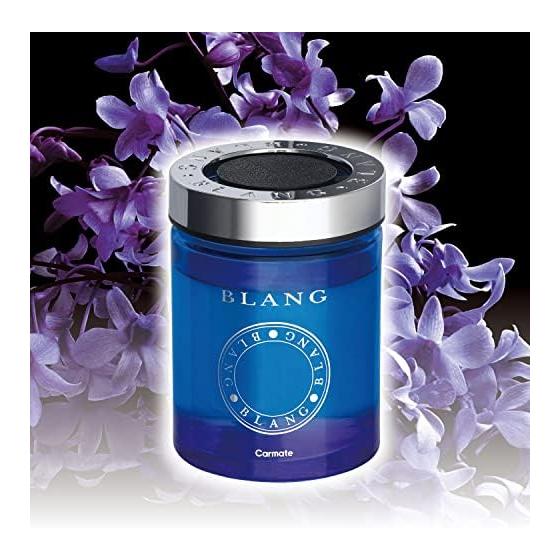 CARMATE G1921 Car Deodorant Air Freshener BLANG Gel Large Stand-alone White Musk Large Capacity 160g