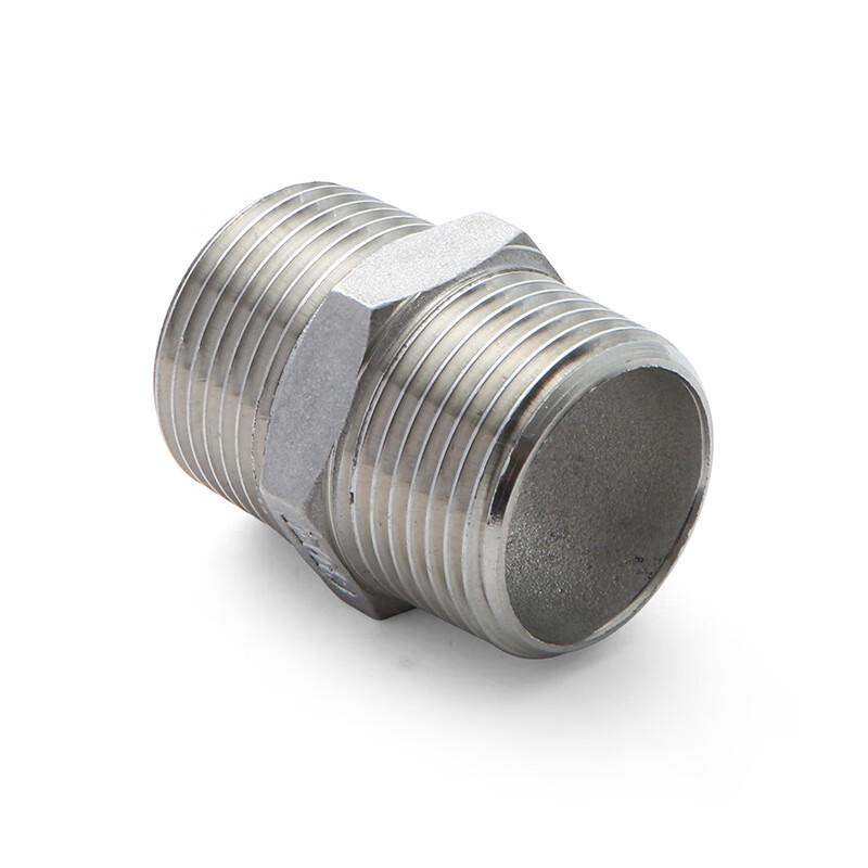 OIMG Stainless Steel Hex Nipple Pipe Connector