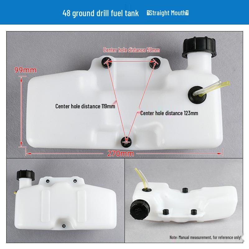 Lawn Mower & Chainsaw Fuel Tank for Blower, Brush Cutter, Trimmer - 139GX35 40-5 Oil Can Accessories