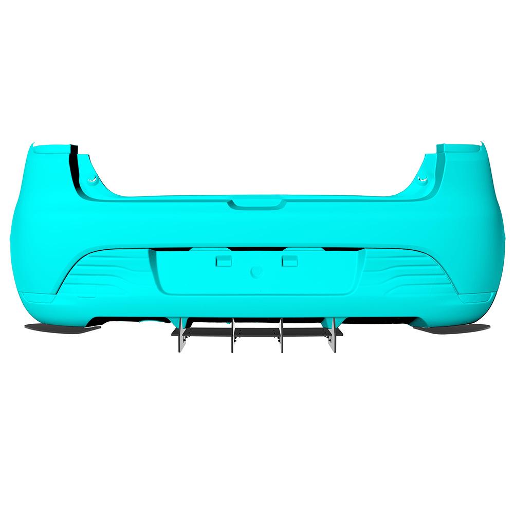 Renault Clio Rear Spoiler 2013-2014 - Exterior Car Accessory