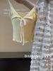 Chic Bow Camisole with Chest Pad - Casual, Stylish, and Feminine