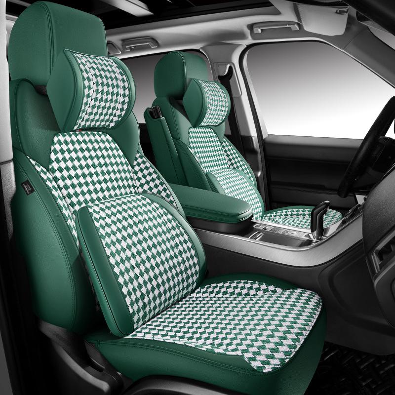 Tucson L Linen Full Surround Seat Cover - 2023 Model, Four Seasons Use