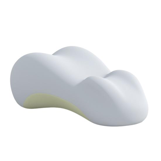 Couple Sleeping Pillow Memory Foam Wedge Cushion Hygienic Breathable Cover High Elastic Core Ergonomic Design Butt Cushion
