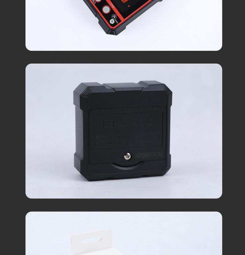 High-Precision Digital Inclinometer with Strong Magnetic Base and Angle Measurement