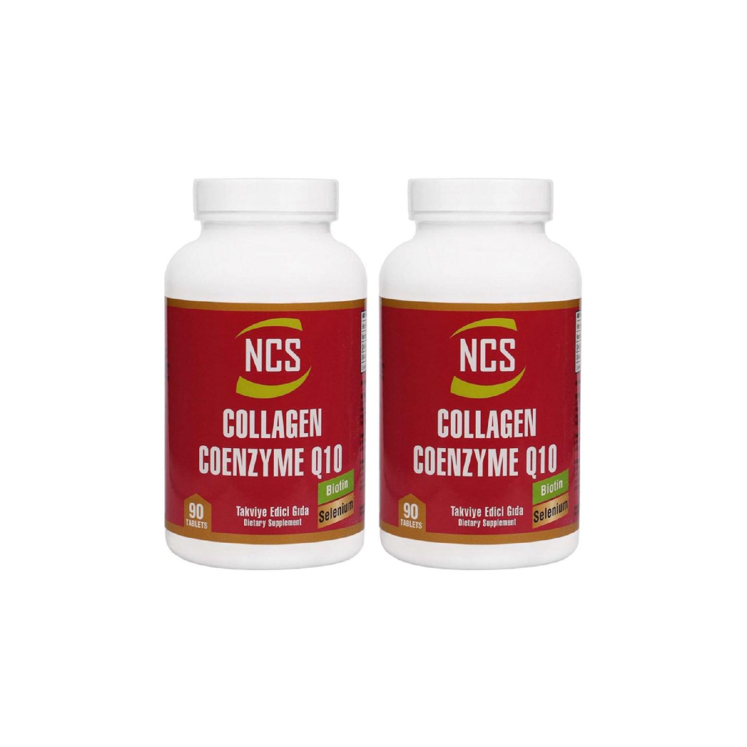 

Hydrolyized Collagen Coenzyme Q10 Biotin Zinc Selenium 90 Tablets