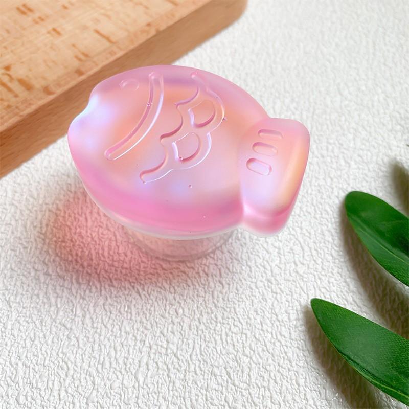 Mobile Airbag Holder Korean Ins Niche 3D Laser Small Fish Cute Colorful Retractable Ring Buckle