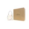 New COACH Town Polished Pebbled Leather Bucket Bag, Handbag, Shoulder Bag, Crossbody Bag Trumpets Women's White 1011-IMOVG