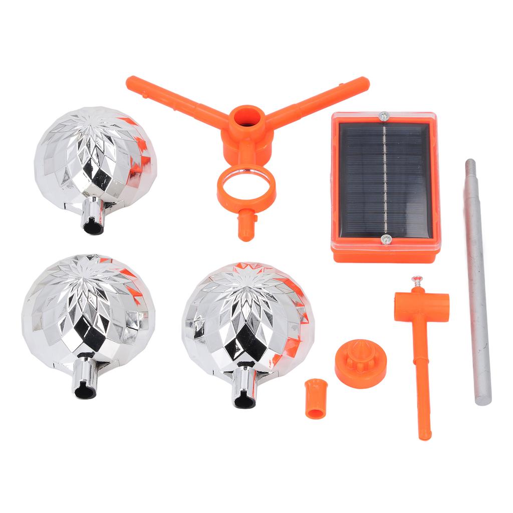 Vögel Abwehr Mittel 2 in 1 Visueller und Akustischer Abschrecker 360 Grad Drehbarer Reflektierender Vogel