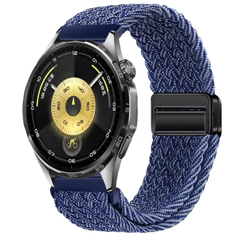 20mm 22mm Magnetisches Nylonarmband für Huawei Watch 5 GT6 Pro GT6 46mm Sportarmband Armband Huawei Watch 4 3 Pro GT5 GT4-3 46mm
