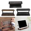 Wood Pen Holder Phone Holder Desk Organisers with Phone Stand Multifunctional Pencil Holder School Office Supplies