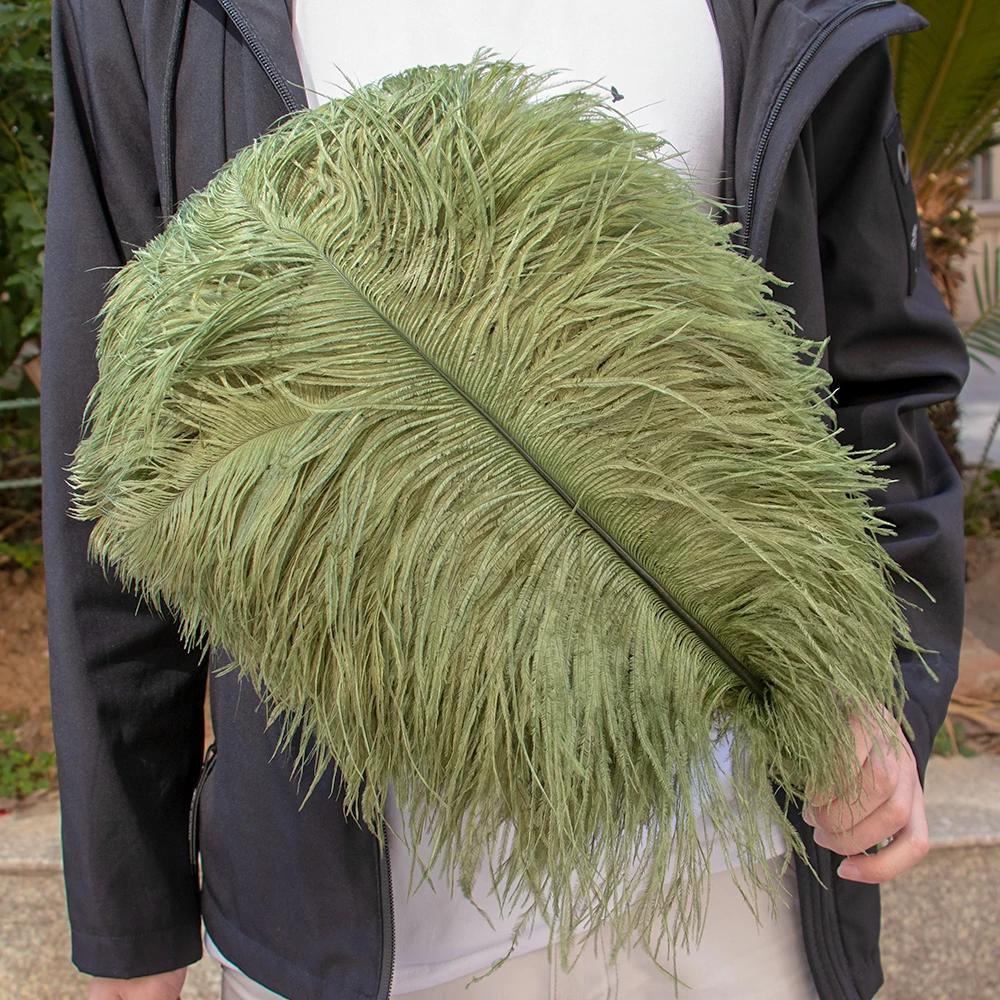 Wholesale Golden Ostrich Feathers Big 15-60CM Ostrich Plume for Wedding Party Home Decor Table Centerpieces Carnival DIY Crafts