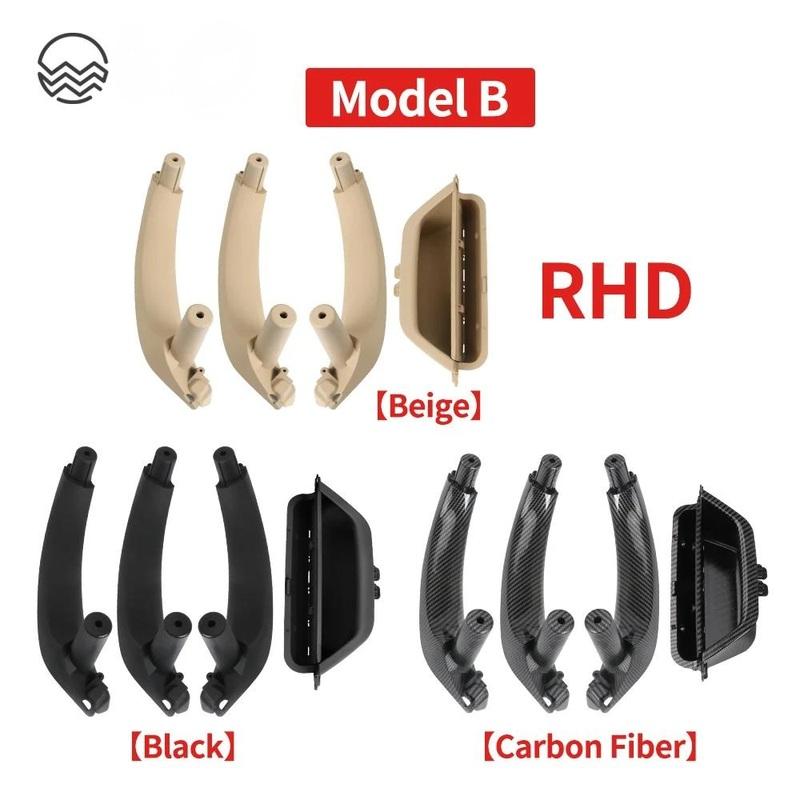 Car Interior Door Handle left Right Inner Door Panel Handle Pull Trim Cover For BMW X3 X4 F25 F26 51419209216