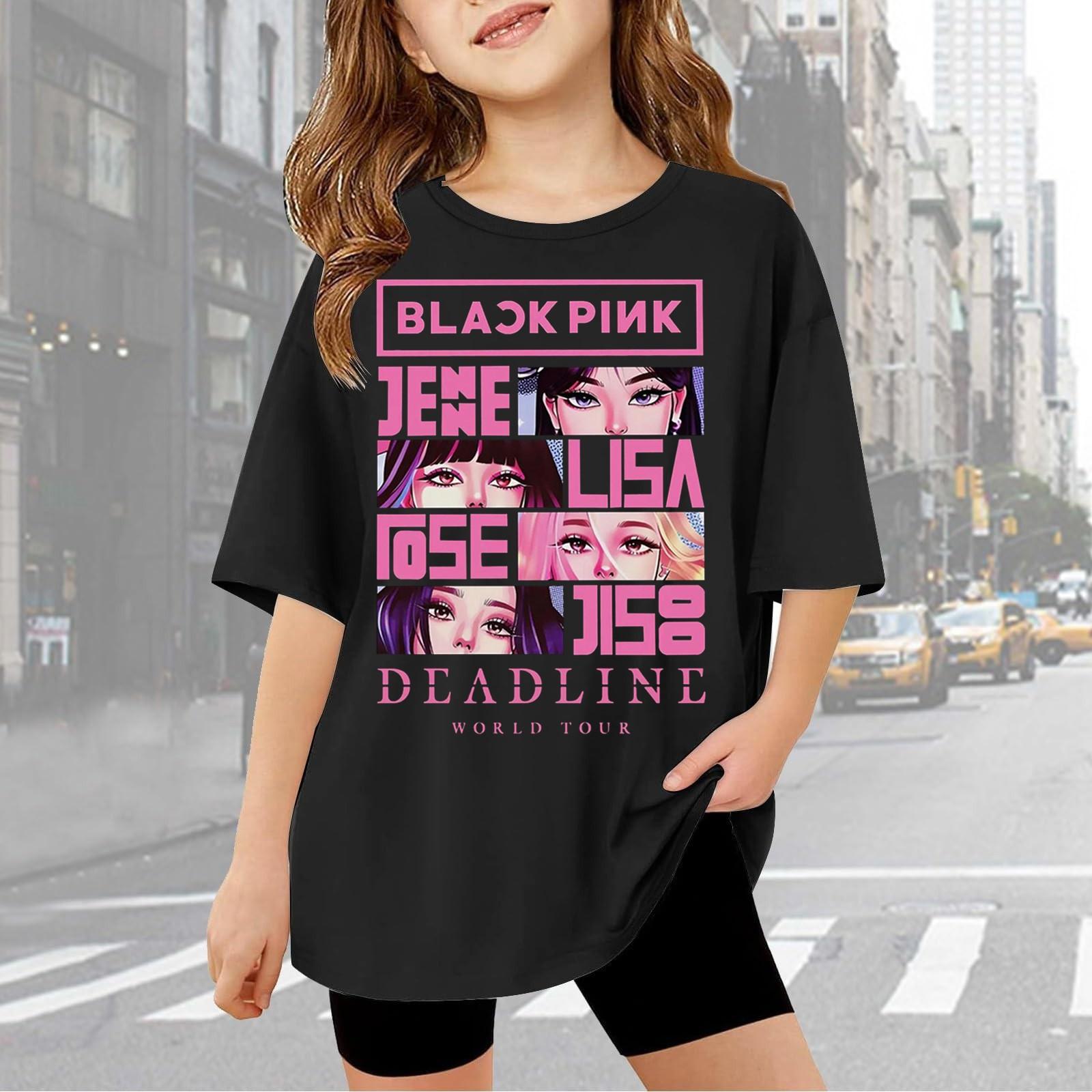 

Футболки для малышей, девочек и мальчиков, детские футболки с короткими рукавами и принтом для мальчиков и девочек 130 чёрный