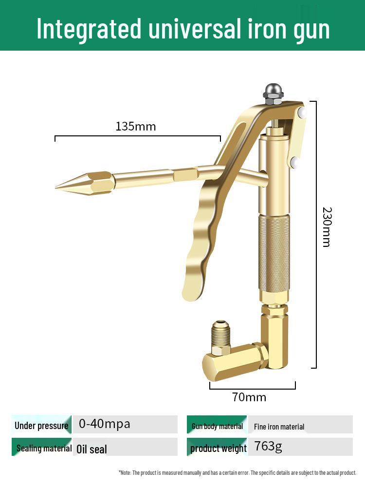 

Baolian Universal High-Pressure Grease Gun Nozzle for Electric & Pneumatic Excavators