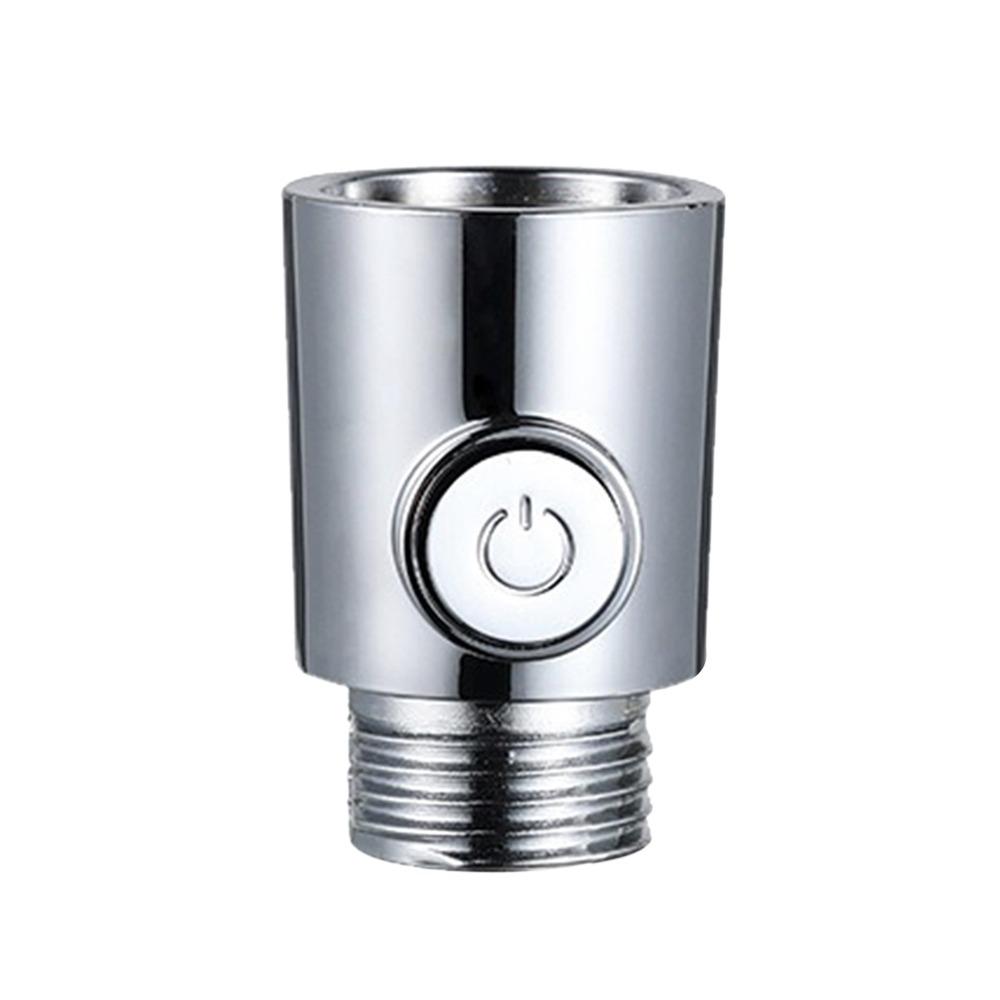 Plastic Shower Head Arm Diverter Flow Limiter Water Flow Regulator Water Stop Valve  Bathroom Parts