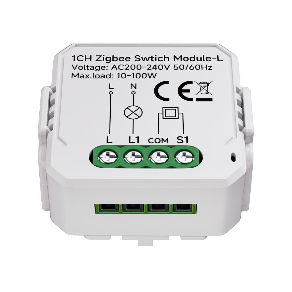 Tuya Zigbee/WiFi Smart Switch Module, Remote Control Wall Switch for Smart Home Automation