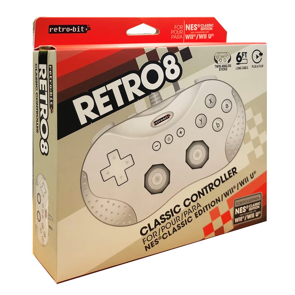 

Classic Controller White Wii/WiU -bit