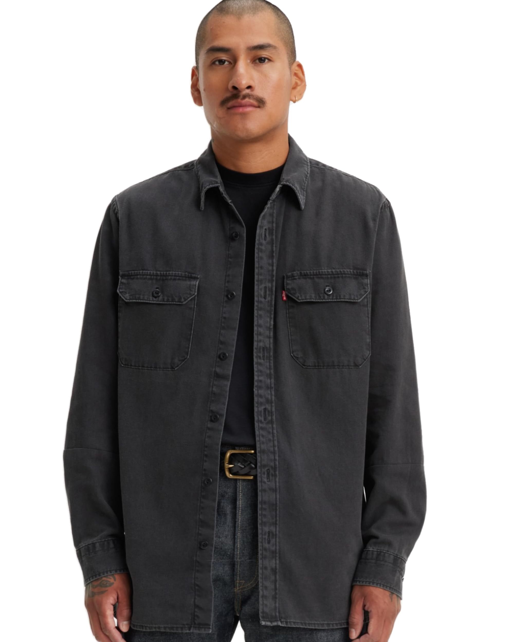 Levi s JACKSON WORKER Джинсовая рубашка с длинным рукавом Мужская 19573-0216 US XL