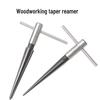 T-Type Woodworking Hand Reamer - Taper Reamer & Chamfering Tool for Manual Reaming