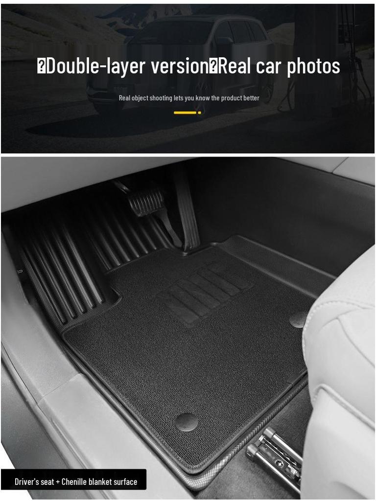 2023 Mitsubishi Outlander RHD Floor Mats - TPE, Eco-Friendly, Odorless