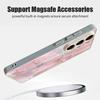 Magnetic For Magsafe Case For Samsung Galaxy S26 Ultra S25 Edge S24 Plus S23 FE S22 A17 A54 A55 A56 A57 5G Oil Painting Flowers Pattern Cover