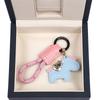 Handmade Leather Car Key Chain Pendant, Exquisite and Simple, Personalized Key Chain Rope for Men and Women