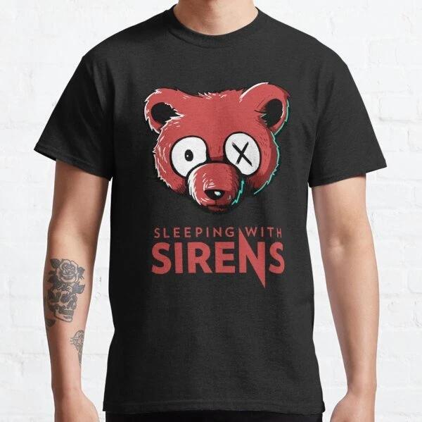 Sleeping With Sirens Logo Classic Christmas Gift Made in USA T-Shirt S-3XL S