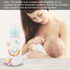 Portable Bottle Keep Warm, USB Travel Milk Heat Keeper, Baby Bottle Keep Warmer for Car Tavel, Storage Cover Insulation Thermostat(Red, 12)