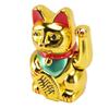 Plastic Maneki Neko Tabletop Ornament Gold Swing Arm Feng Shui Cat  Hotel Cafe Desktop Statue
