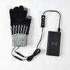 Touch-screen Winter Heated Gloves 3 Adjustable Temperature Knitted Gloves  for Men Women