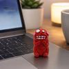 Exaggerated Expression Figurine Cute Ugly Mud Figure Desktop Decoration, Funny Resin Cartoon Hand-painted Statue, Hand-Painted Tabletop Sculpture for