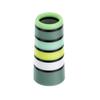 10pcs Iron Ferrules Scratch Proof Plastic Club Ferrules for 0.35 Inch Tapered Steel Shafts Length 1.18in