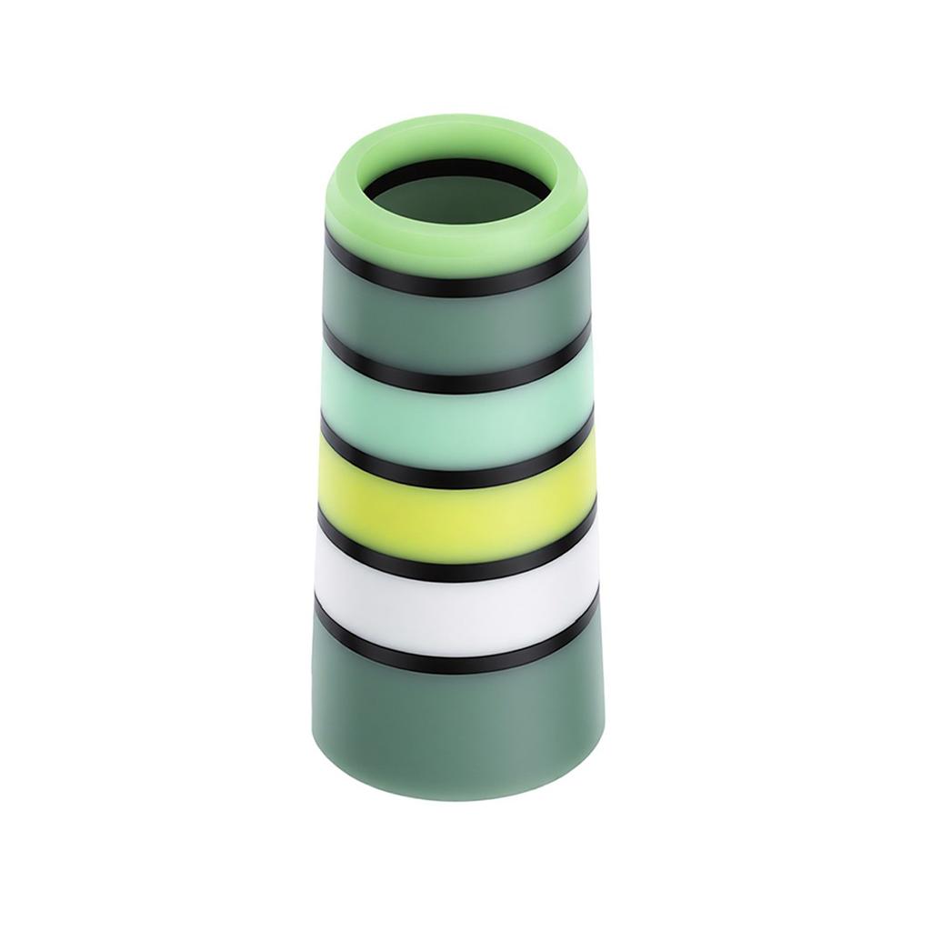 10pcs Iron Ferrules Scratch Proof Plastic Club Ferrules for 0.35 Inch Tapered Steel Shafts Length 1.18in