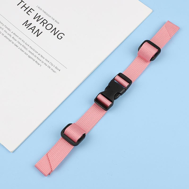 

Backpack Nylon Non-slip Shoulder, Outdoor Accessories Backpack Strap, Backpack Back Fixed Bag Strap Adjustable Shoulder Strap світло-рожевий колір