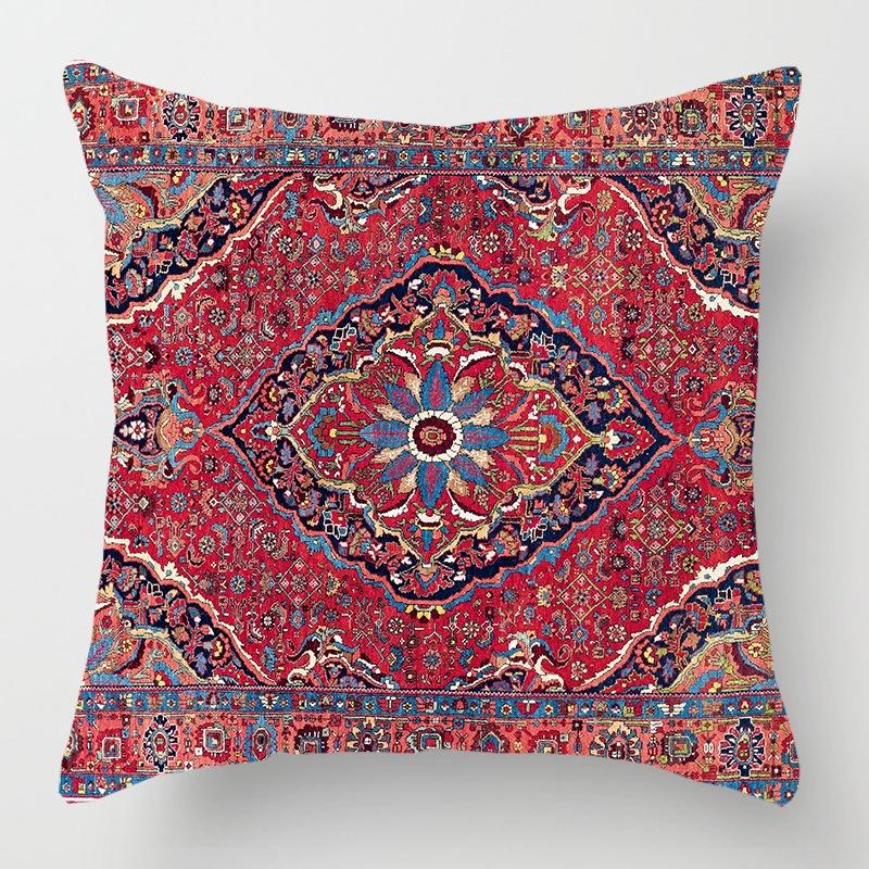 Exotic Pattern Garden Cushion Cover Pillow Case For Indoor Home Decor And Sofa Enhancement