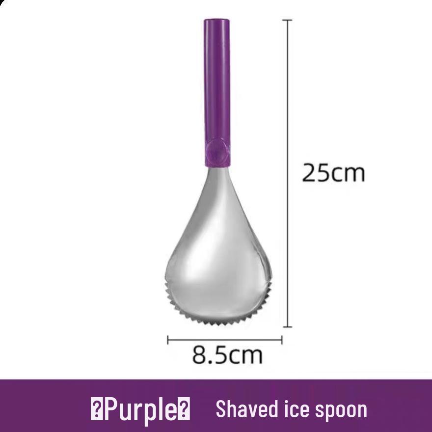 

Smoothie Spoon: Commercial Shaved Ice Machine for Fluffy Snowflake Ice