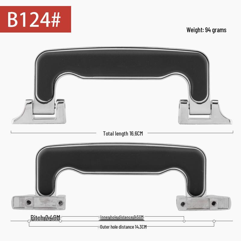 Aluminium-Trolley-Koffer Koffergriff: Hartschalen-Zubehör für Reisegepäck.