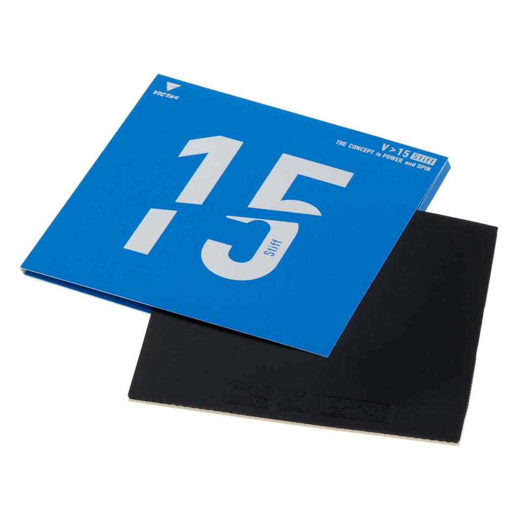 Victas Table Tennis Rubber Stiff Inverted High Energy Tension Offensive Black MAX 020521 V>15