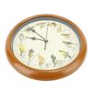10 Inch Wall Clock Multipurpose Cuckoo Round Silent Punctual Bird Calls Christmas Music Indoor Wall Clocks for Living Room