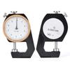 Upgraded 0~10mm Thickness Gauge, Flat for Head Thickness Tester Dial for Leather Cloth Measuring Accuracy 0.1mm Stainles