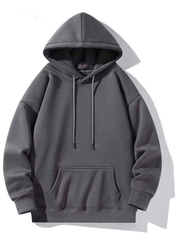 2024 Autumn European & American Women's Casual Loose Hooded Sweatshirt
