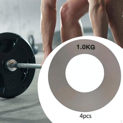 4 Stück Langhantel Erinnerungsaufkleber Gewicht Aufkleber Fitnessstudio Zubehör Identifikation